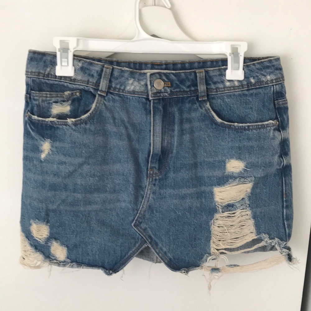 Zara denim skirt